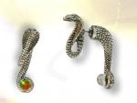 Ref-2253  Boucle d'oreille Serpent