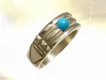 Ref-816  Bague Atlante Turquoise