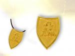 Ref-1273  Blason TEMPLIER vermeil