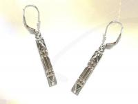 Ref-2737  Boucles dormeuse atlante argent