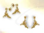 Ref-3566 Boucles Ange divin plaqu� or