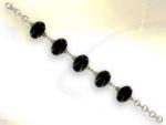 Ref-3174 Bracelet argent Onyx