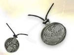 Ref-2713 Pendentif Astrologie Celte COLL