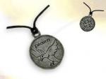 Ref-2708 Pendentif Astrologie Celte FEARN