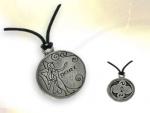 Ref-2715 Pendentif Astrologie Celte GORT