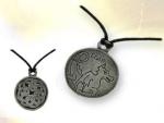 Ref-2707 Pendentif Astrologie Celte LUIS