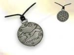 Ref-2716 Pendentif Astrologie Celte NGETAL