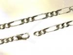 Ref-2004 Silver Figaro link chain