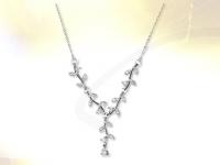 4136-Acacia sprig masonic necklace