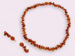 Ref-3431 Collier ambre cognac bb