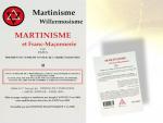 Ref-1222  MARTINISME et Franc-Maonnerie par PAPUS