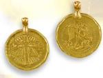 Ref-1968  Medaille archange Michael vermeil