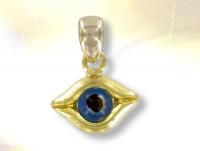 Ref-638  Gold All-seeing eye masonic pendant