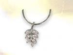 Ref-3006 Collier franc-maon Acacia d'Argent