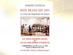 Ref- 2798  Livre maonnique RITE FRANAIS 1801