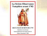 Ref-1613  La Stricte Observance dite Templire S.O.T.